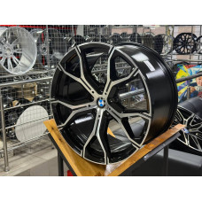 Диски литые BMW 741M R20 5x112 9/10,5 ET35/40 66.5  black Machinen Face