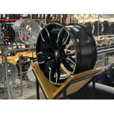 Диски литые BMW 718М R20 5x112 8/9.5 ET27/43 66.5 Black Machinen Face 