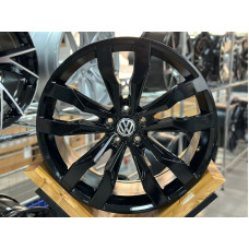 Диски литые Volkswagen R20 5x112 8.5 ET40 66.6 Gloss-Black  