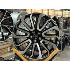 Диски литые Land RoverRange Rover R22 5x120 9.5 ET49 72.6 Black Face   