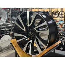 Диски литые TOYOTA R20 6x139.7 8.5 ET25 106.1 Black machinen face