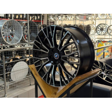 Диски литые BMW 745M R20 5x112 9/10,5 ET35/40 66.5  black Machinen Face