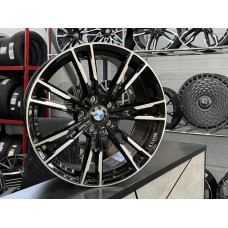Диски BMW 706M R19 5x120 8.5/9.5 ET30/35 72.6 Black Machinen Face