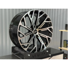 Диски AUDI R20 5x112 9 ET30 66.45 gloss Black machine face