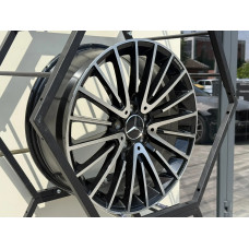 Диски Mercedes R18 5x112 8 ET36 66.5 Black Machinen Face