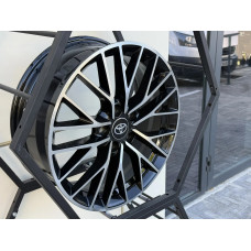 Диски TOYOTA R18 5x114.3 7 ET42 60.1  Black Machinen Face