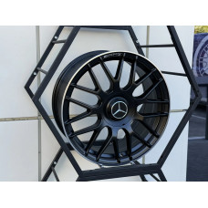 Диски Mercedes R18 5x112 8 ET36 66.5 Black Machinen Face Диски Mercedes R18 5x112 8 ET36 66.5 Black Machinen Face