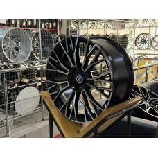 Диски BMW R20 5x112 9/10,5 ET35/40 66.5  black Machinen Face